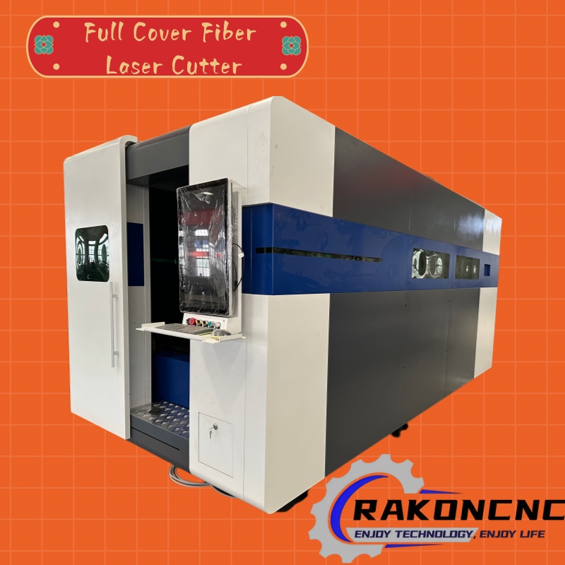 Industrial Laser Metal Cutter - Super Powerful Industrial Machines Full Enclosed