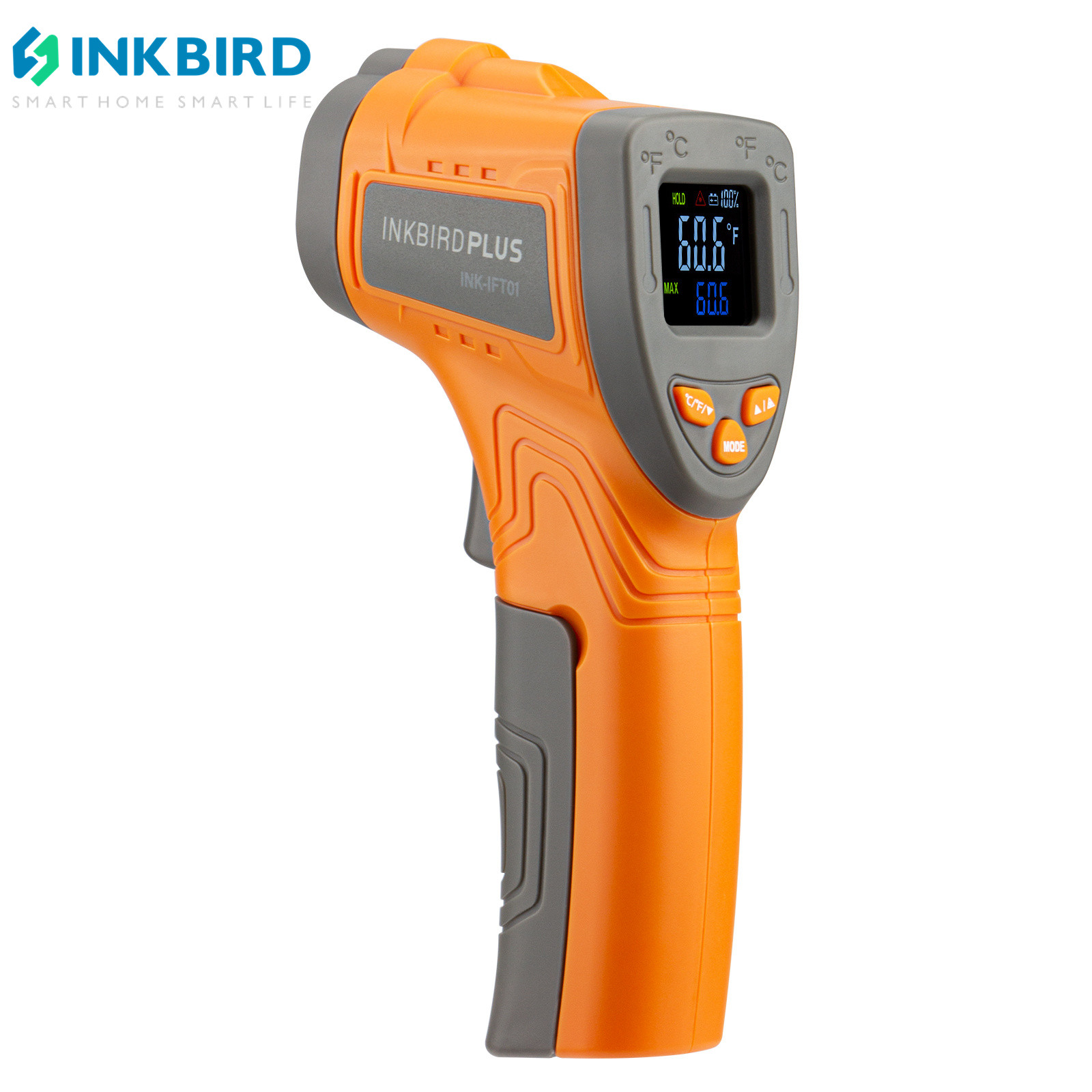 Inkbird Laser Hồng Ngoại Nhiệt - đánh giá và giá Industrial Laser Temperature