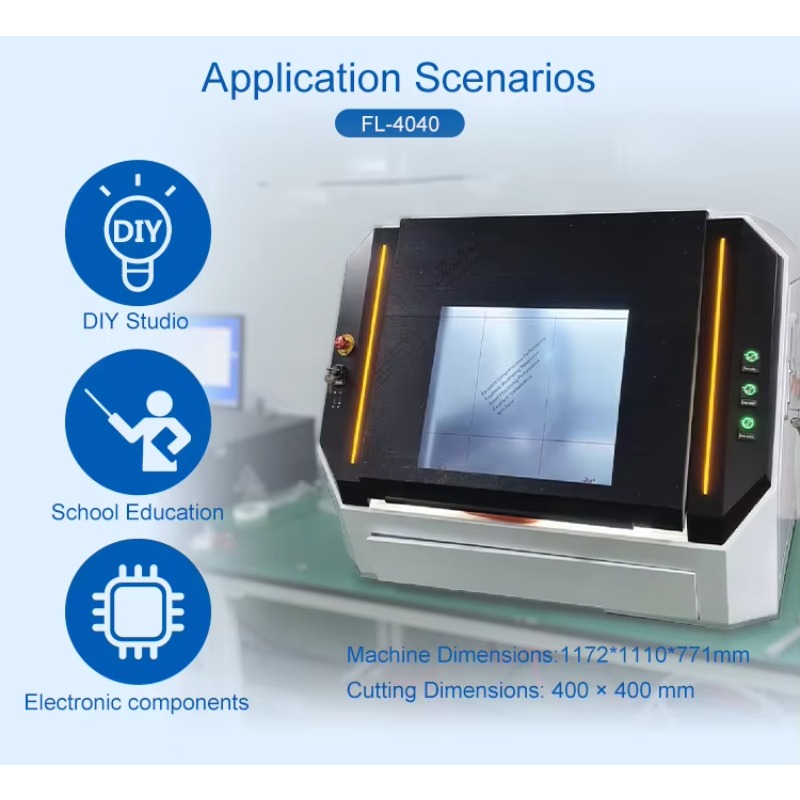 800W CNC Fully‑enclosed Fiber  - đánh giá và giá Industrial Laser Metal Cutter