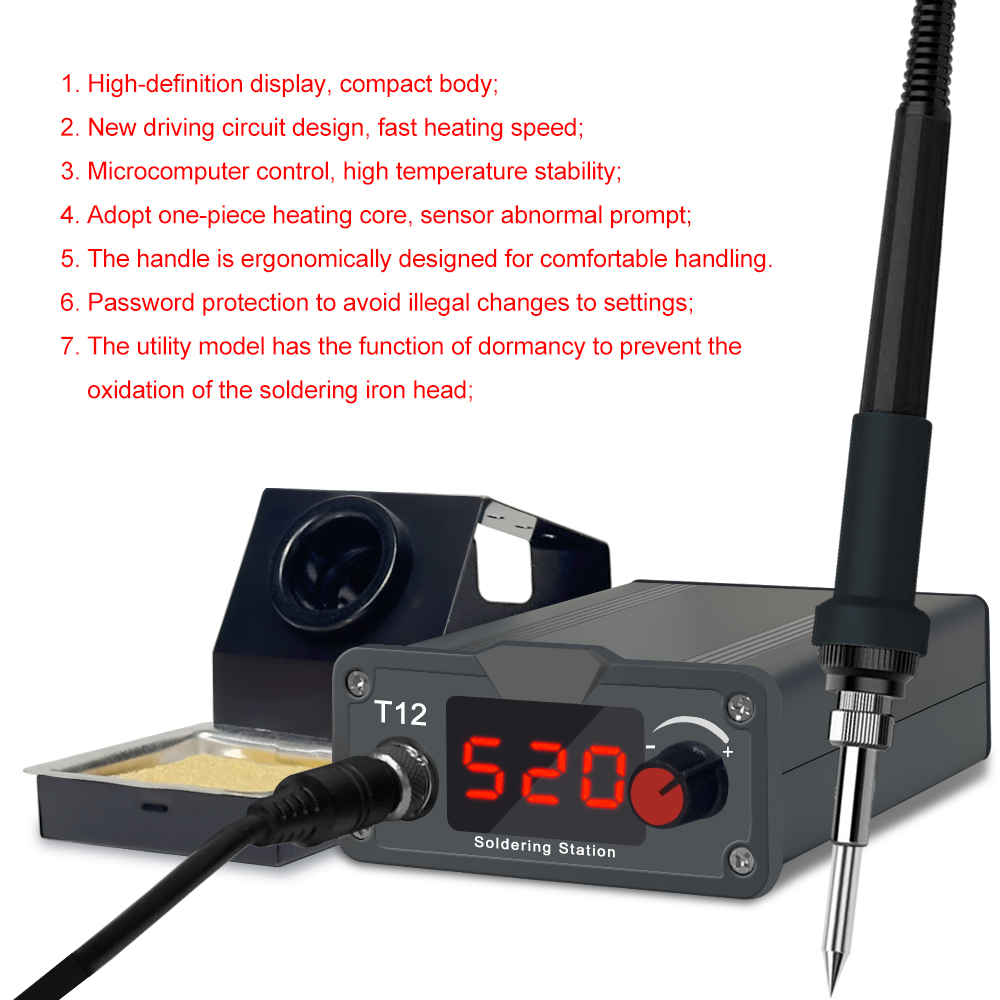 LEFAVOR T12 Soldering Station  - đánh giá và giá Industrial Laser Soldering Iron