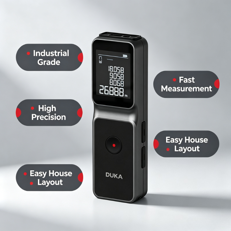DUKA ATuMan LSA Laser Range Fi - đánh giá và giá Industrial Laser Measuring Device