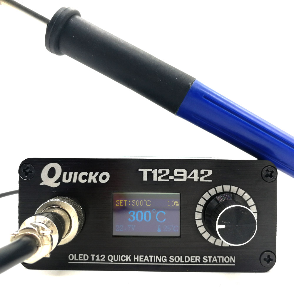 QUICKO MINI T12 STC OLED Kỹ Th - đánh giá và giá Industrial Laser Soldering Iron