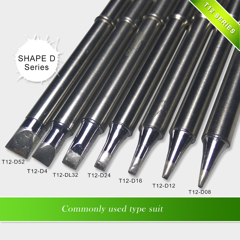 Hình Dạng D Series T12-D52 D4  - đánh giá và giá Industrial Laser Soldering Iron