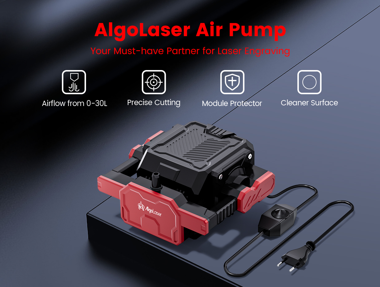 AlgoLaser Adjustable Air Assis - đánh giá và giá Industrial Laser Engraver