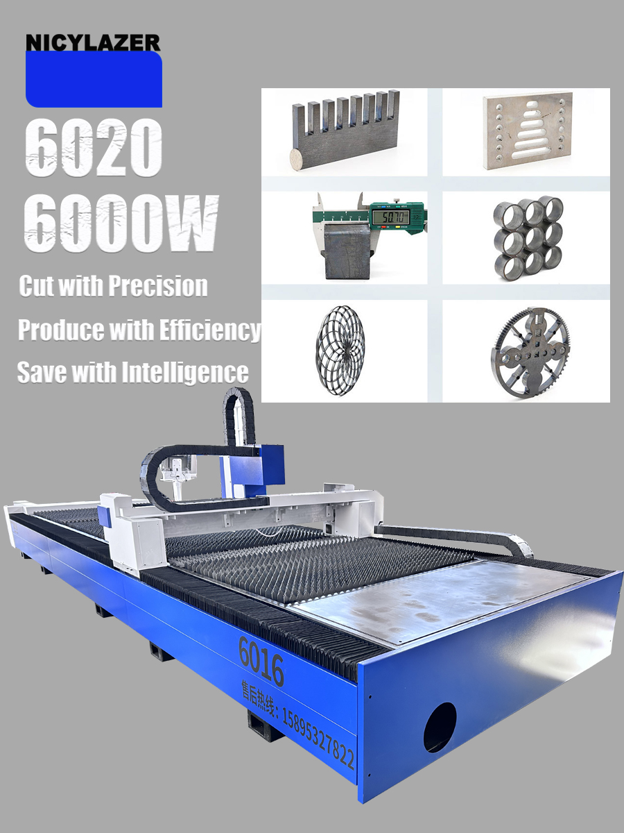 CNC 6000W 6020 Fiber Laser Cut - đánh giá và giá Industrial Laser Metal Cutter