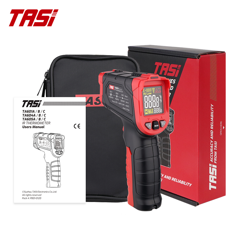 TASI TA601A TA601B TA601C Infr - đánh giá và giá Industrial Laser Temperature Gun